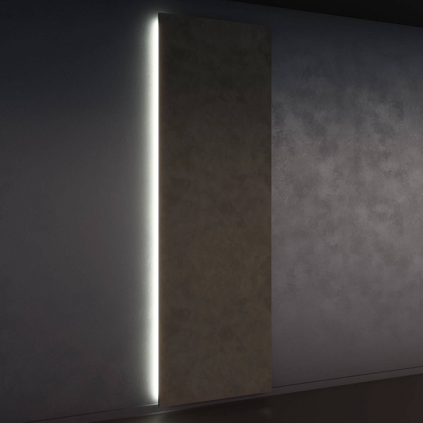 Fabric Walls Halo LED Lighting