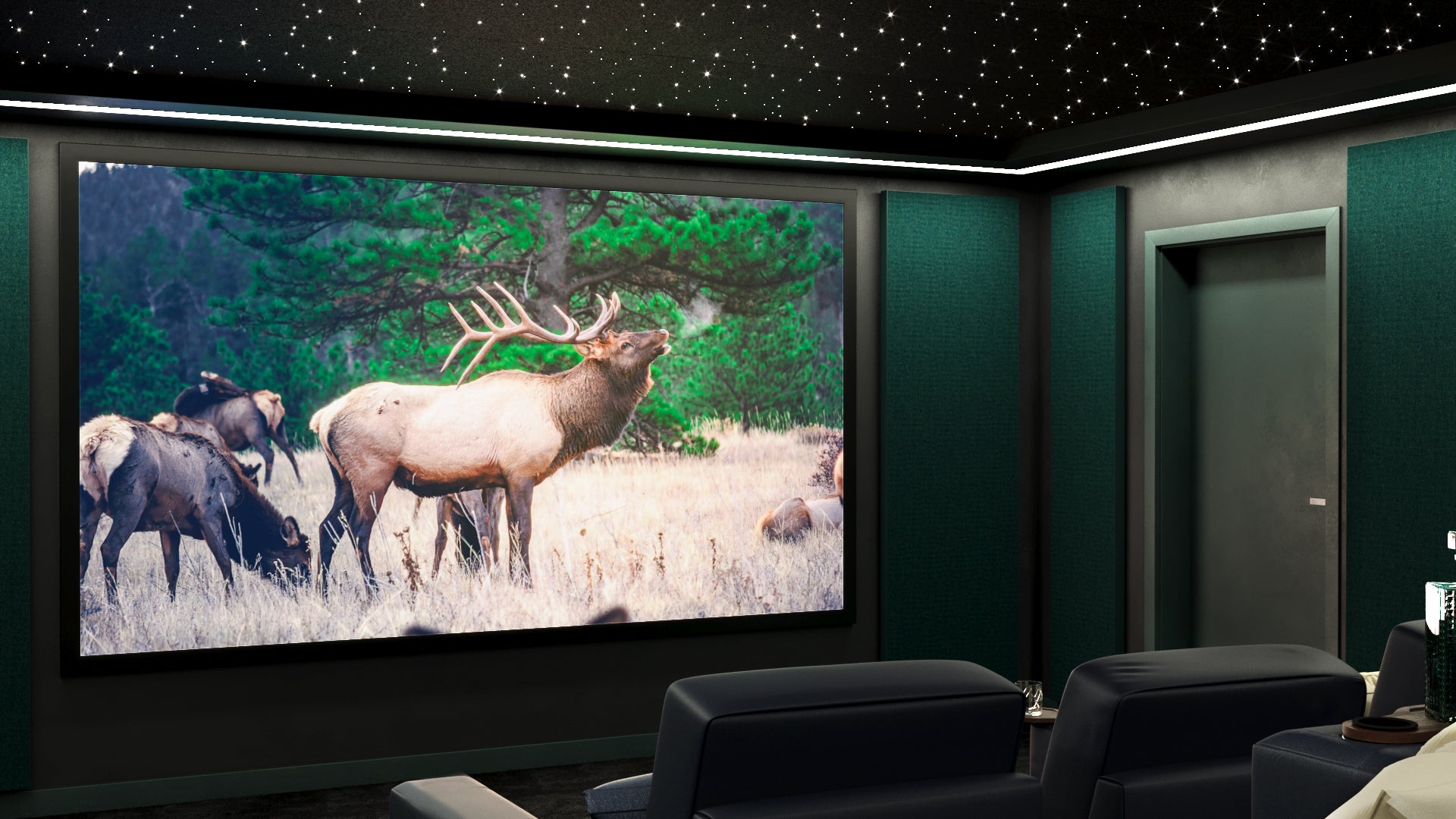 Richmond Cinema Interior Kit | Fabric Walls Panels & Columns