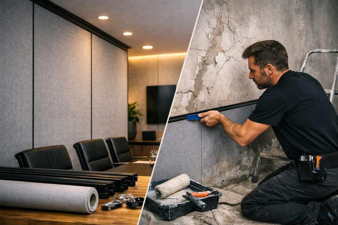 Why Aluminium Frames Beat Plastic Track in Fabric Wall Systems
