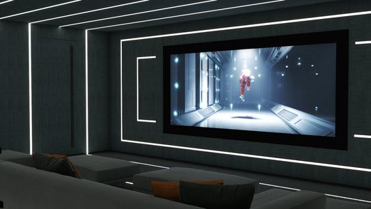 Sci-fi inspired Cinema Room features Cutting Edge Tech