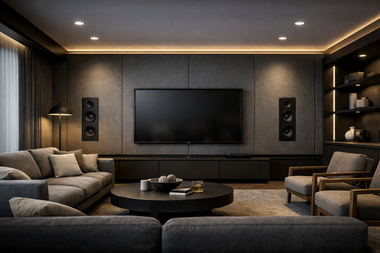 Fabric Walls for Media Rooms