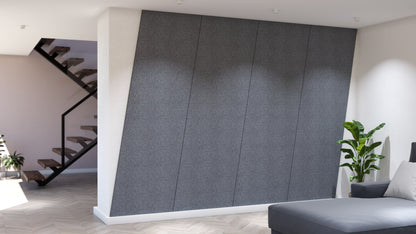 Angled Rectangle Fabric Panel