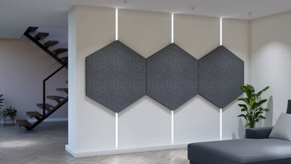 Angled Fabric Panel