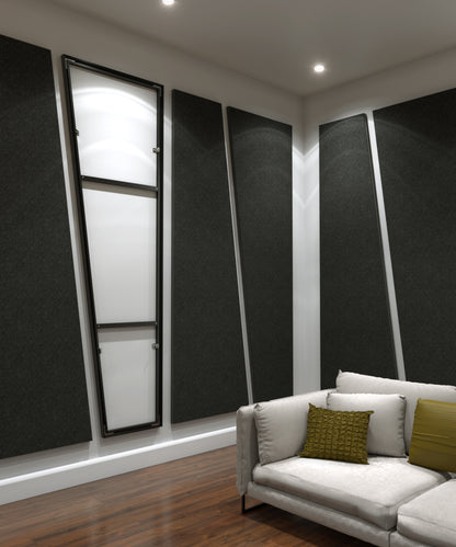 Angled Rectangle Fabric Panel