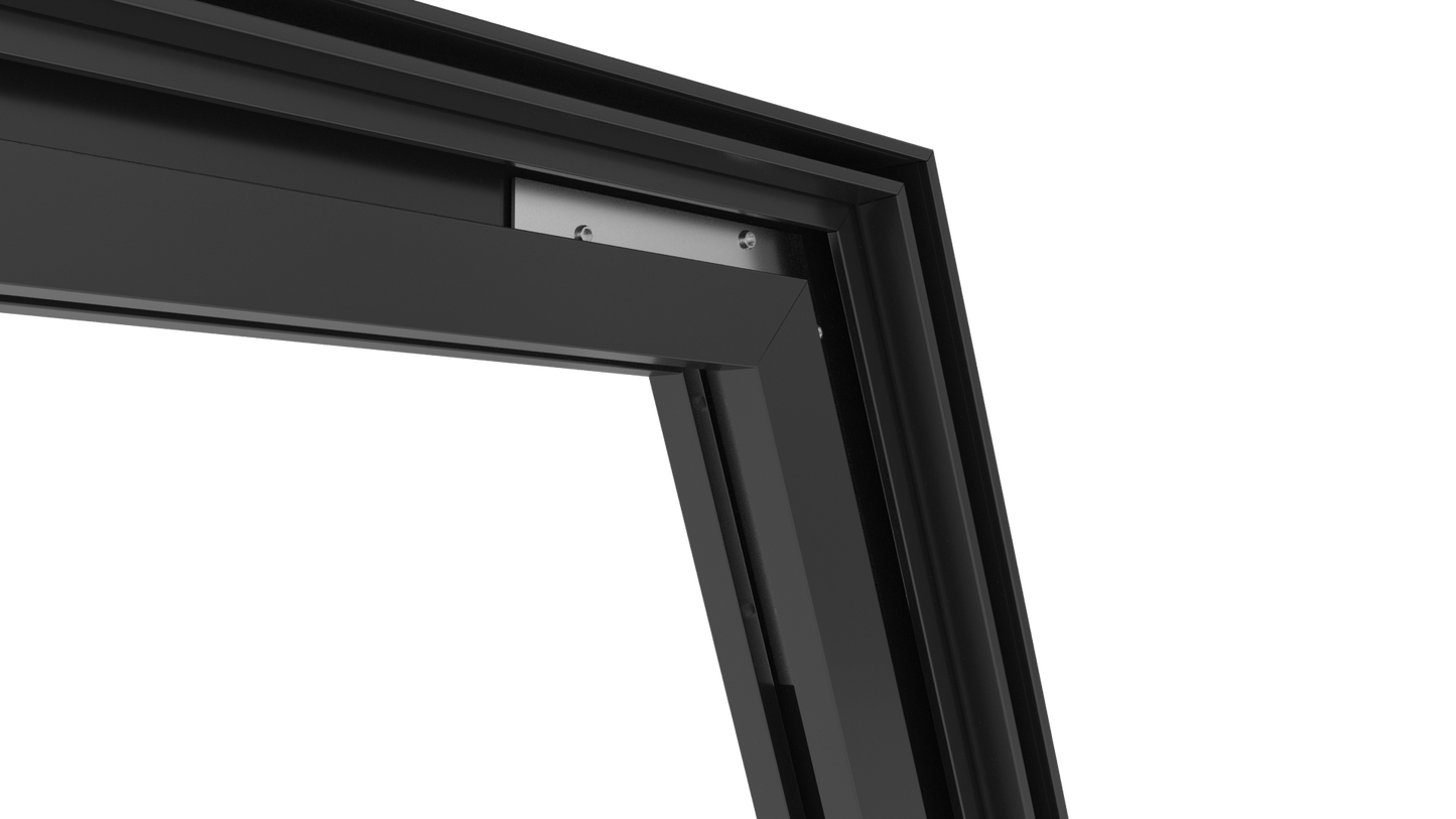 Angled Rectangle Fabric Panel