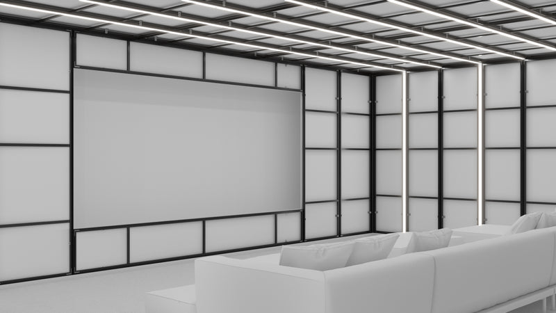 Toronto Cinema Fabric Walls Frame View