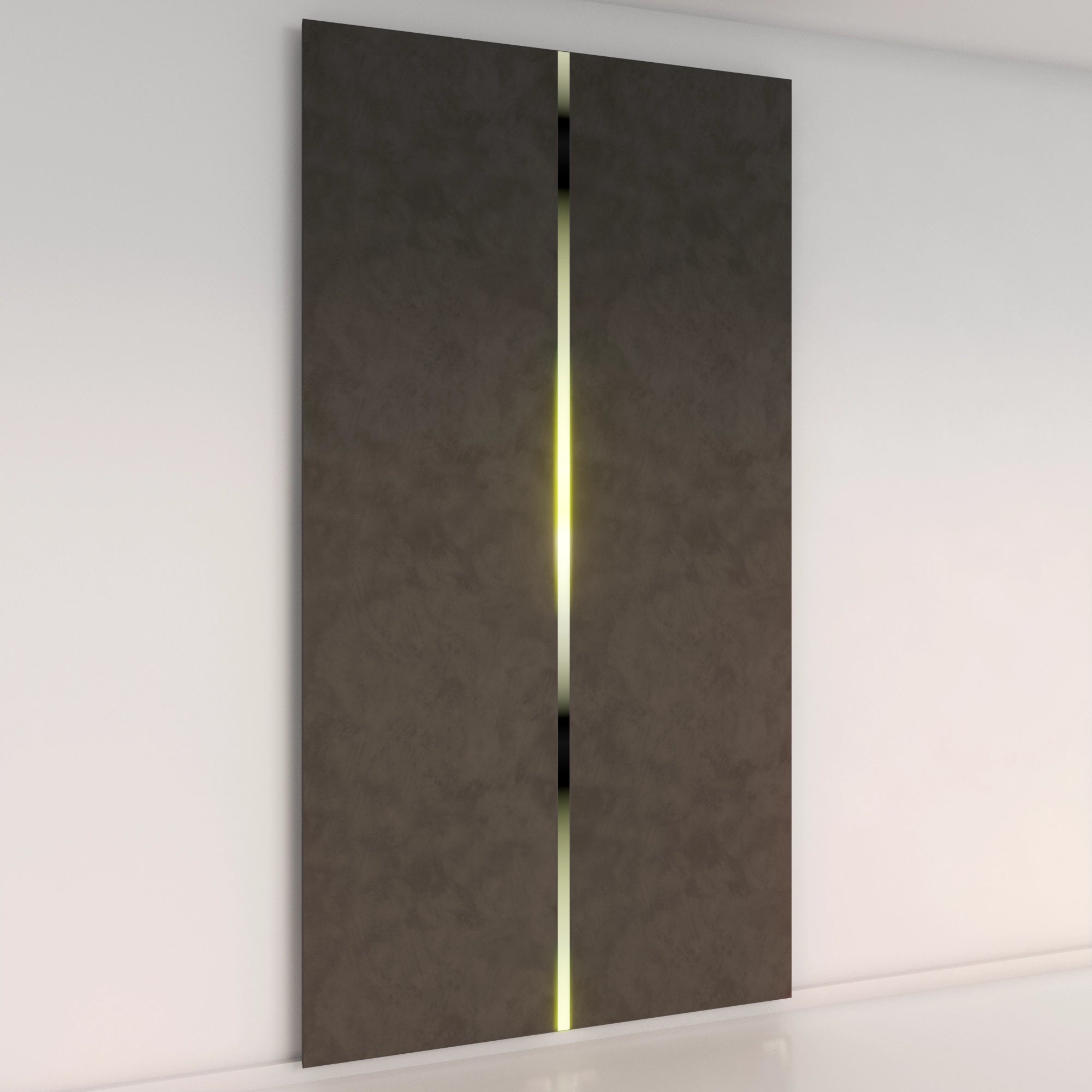 Modular Partition Led Light LED Divider Element – Integrated Linear Lighting for Fabric Walls