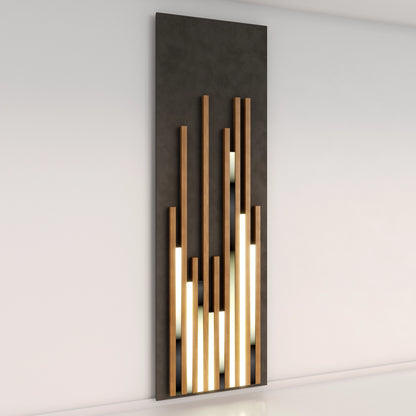 Fabric Walls Elements Staggered Slats