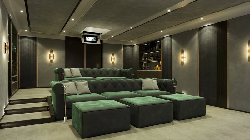 Design Scheme - Interior Design for Residential Cinemas – Fabric Walls